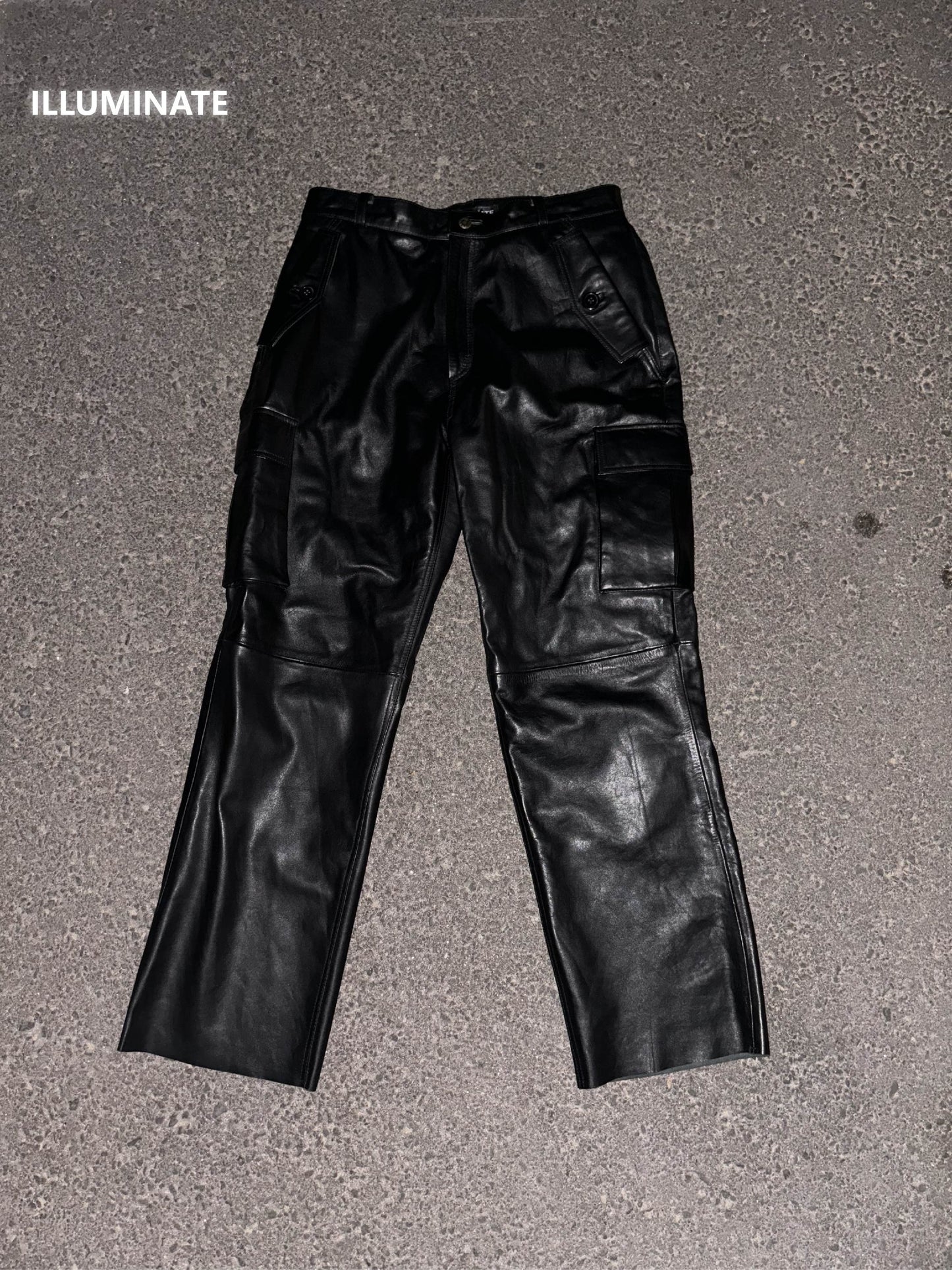 Utility Leather Pants